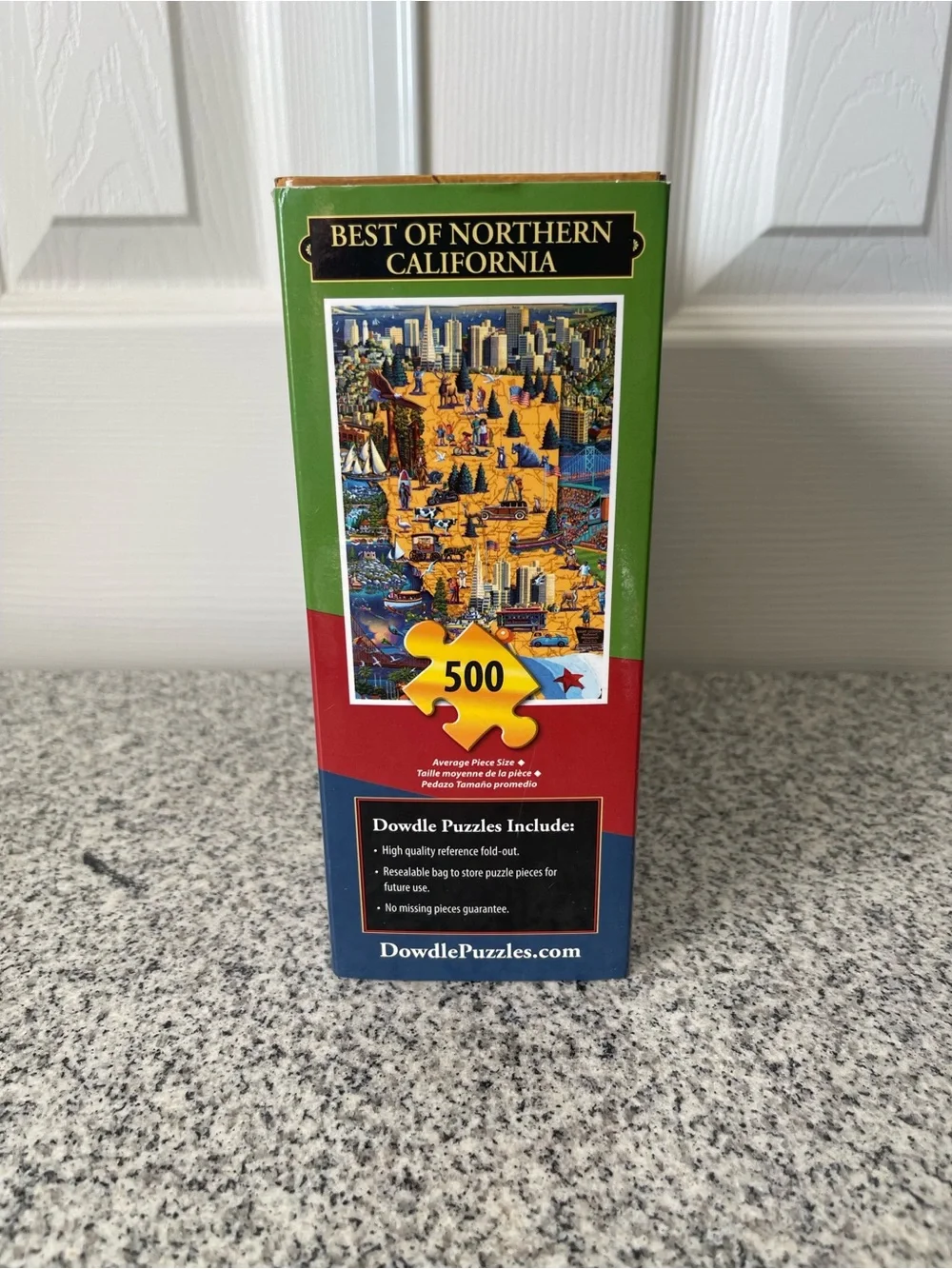 Dowdle Jigsaw Puzzle Best Of Northern California 500 Pieces Dowdle Folk Art